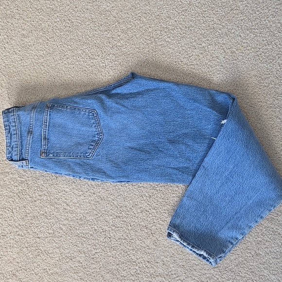 Abercrombie & Fitch The 80's Mom High Rise Distressed Jeans 28 Long - Picture 12 of 12